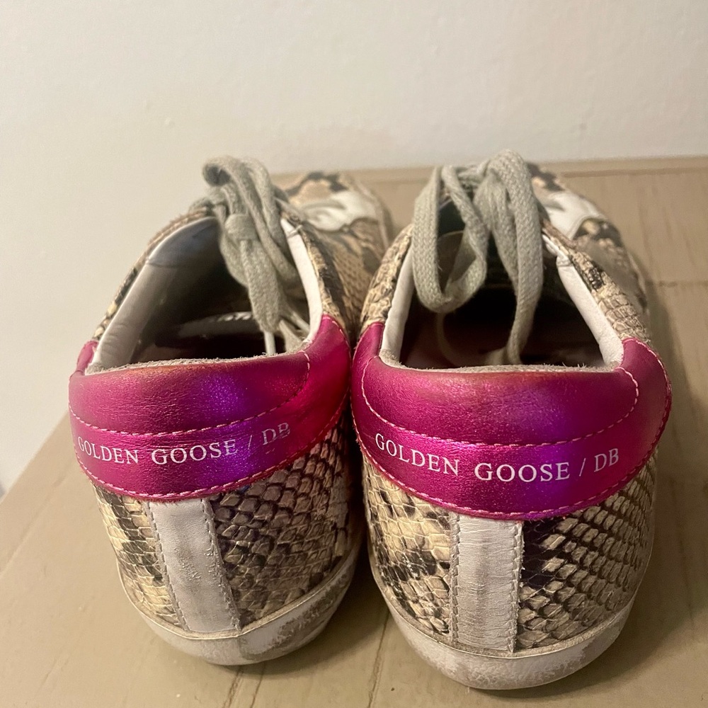 Golden Goose snake sneakers size 39 - Picture 4 of 4
